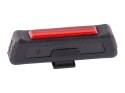 Lampka rowerowa tylna tył usb led cob lampa 100lm