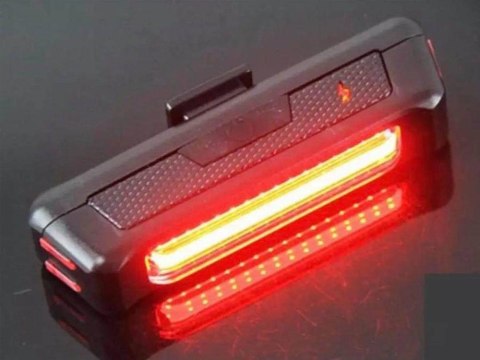 Lampka rowerowa tylna tył usb led cob lampa 100lm Lampka rowerowa tylna tył usb led cob lampa 100lm