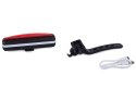 Lampka rowerowa tylna tył usb led cob na rower