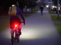 Lampka rowerowa tylna tył usb led cob na rower