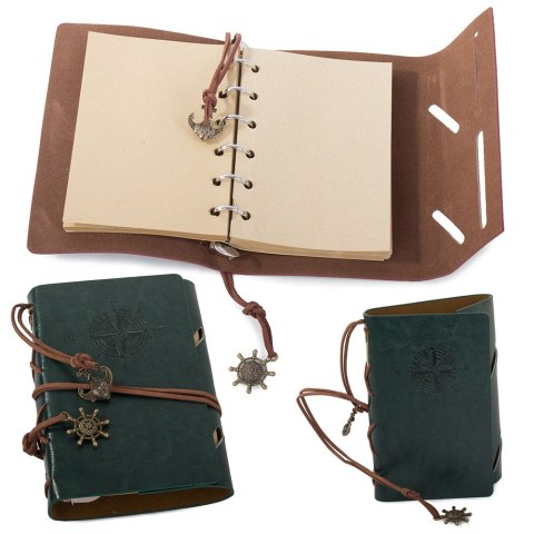 Notes podróżnika pamiętnik dziennik retro vintage Notes podróżnika pamiętnik dziennik retro vintage