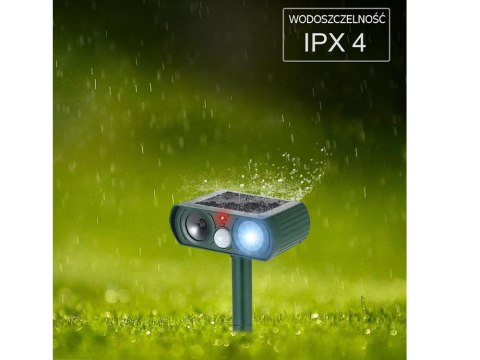 Odstraszacz zwierząt solarny ultradźwiękowy krety Odstraszacz zwierząt solarny ultradźwiękowy krety