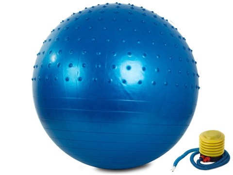 Piłka gimnastyczna fitness 70cm pompka do ćwiczeń Piłka gimnastyczna fitness 70cm pompka do ćwiczeń