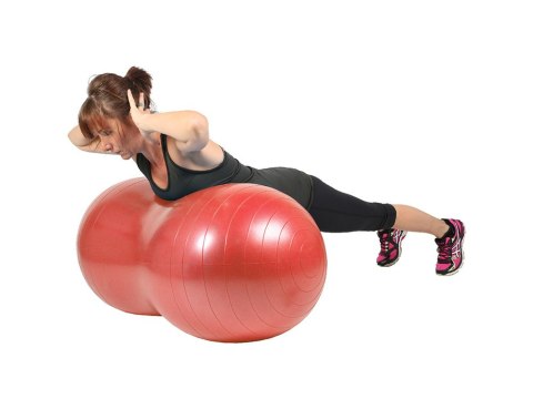 Piłka gimnastyczna fitness orzeszek fasolka duża Piłka gimnastyczna fitness orzeszek fasolka duża