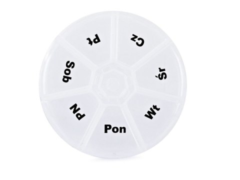 Pojemnik na leki kasetka pudełko organizer 7 dni Pojemnik na leki kasetka pudełko organizer 7 dni
