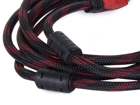 Kabel przewód hdmi 2.0 4k 3d uhd 3m miedź 48 bit Kabel przewód hdmi 2.0 4k 3d uhd 3m miedź 48 bit