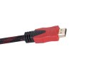 Kabel przewód hdmi 2.0 4k 3d uhd 3m miedź 48 bit