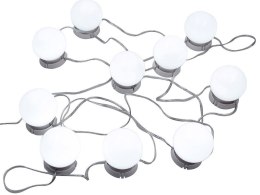 Lampki do lustra toaletki led zestaw makijaż 10szt