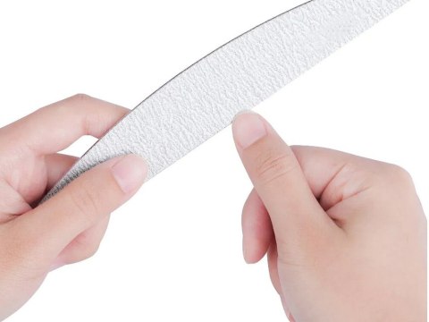 Pilnik do paznokci polerka łódka gramatura 100/180 Pilnik do paznokci polerka łódka gramatura 100/180