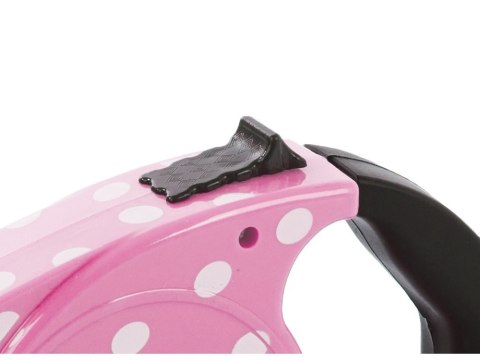 Smycz automatyczna dla psa taśma blokada 5m 15kg Smycz automatyczna dla psa taśma blokada 5m 15kg
