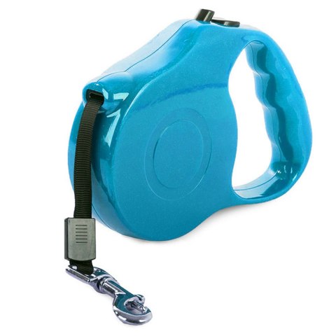 Smycz automatyczna dla psa taśma blokada 5m 15kg Smycz automatyczna dla psa taśma blokada 5m 15kg