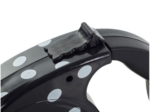 Smycz automatyczna dla psa taśma blokada 5m 15kg Smycz automatyczna dla psa taśma blokada 5m 15kg