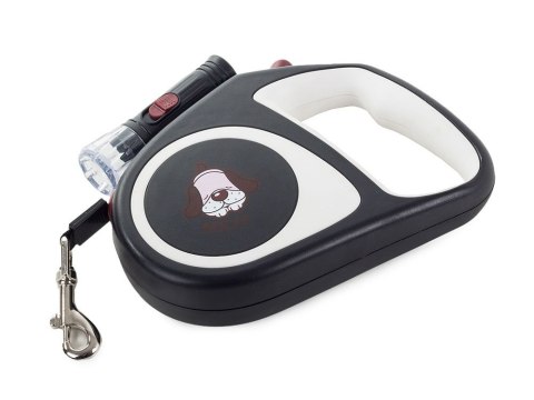 Smycz dla psa automatyczna blokada latarka 5m 15kg Smycz dla psa automatyczna blokada latarka 5m 15kg
