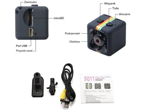 Mini kamera szpiegowska internetowa full hd ir Mini kamera szpiegowska internetowa full hd ir