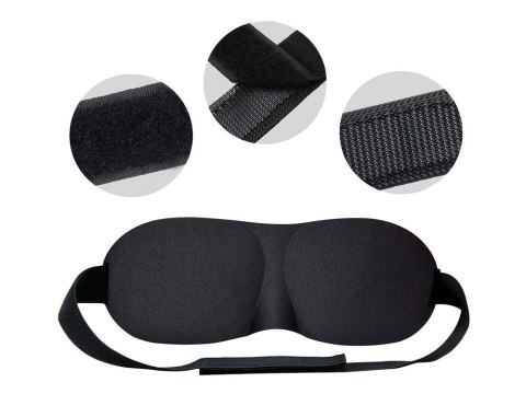 Opaska na oczy do spania snu maska3d komfort sen Opaska na oczy do spania snu maska3d komfort sen