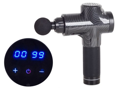 Pistolet do masażu masażer do ciała lcd mocny bezprzewodowy zestaw walizka Pistolet do masażu masażer do ciała lcd mocny bezprzewodowy zestaw walizka