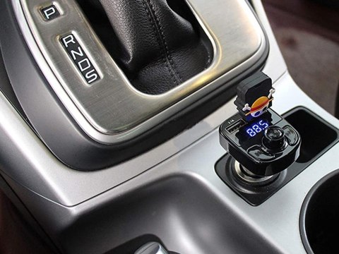 Transmiter fm sd mp3 bluetooth ładowarka 2xusb Transmiter fm sd mp3 bluetooth ładowarka 2xusb