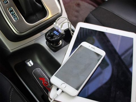 Transmiter fm sd mp3 bluetooth ładowarka 2xusb Transmiter fm sd mp3 bluetooth ładowarka 2xusb