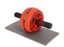 Wałek do ćwiczeń brzucha kółko roller koło + mata
