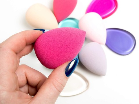 Gąbka do makijażu make-up blender gąbeczka łezka Gąbka do makijażu make-up blender gąbeczka łezka