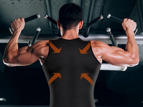 Koszulka neoprenowa fitness męska odchudzająca Koszulka neoprenowa fitness męska odchudzająca