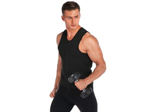 Koszulka neoprenowa fitness męska odchudzająca Koszulka neoprenowa fitness męska odchudzająca