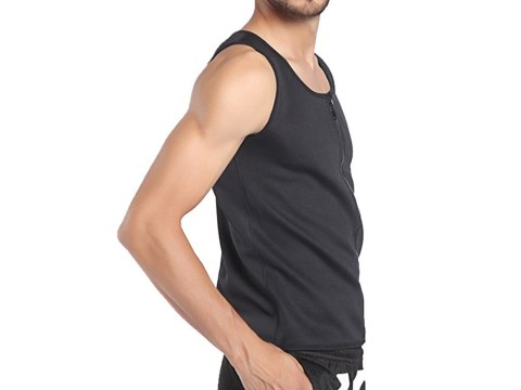 Koszulka neoprenowa fitness męska odchudzająca Koszulka neoprenowa fitness męska odchudzająca