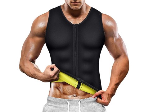 Koszulka neoprenowa fitness męska odchudzająca Koszulka neoprenowa fitness męska odchudzająca