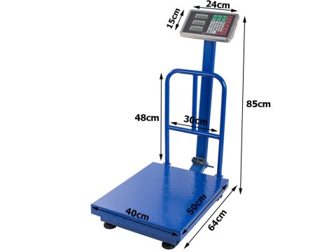Waga magazynowa elektroniczna oparcie 300kg lcd Waga magazynowa elektroniczna oparcie 300kg lcd