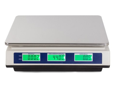 Waga sklepowa elektroniczna kalkulacyjna 40kg pl Waga sklepowa elektroniczna kalkulacyjna 40kg pl