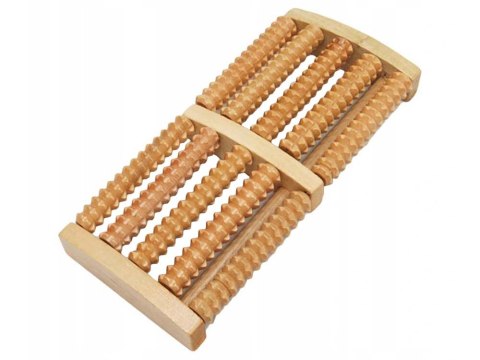 Masażer do stóp tradycyjny drewniany roller 2x5 Masażer do stóp tradycyjny drewniany roller 2x5