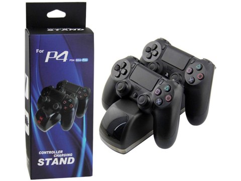 Ładowarka stacja dokująca ładująca do pad ps4 2x Ładowarka stacja dokująca ładująca do pad ps4 2x