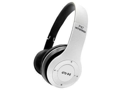 Słuchawki bezprzewodowe p47 bluetooth mikrofon mp3 Słuchawki bezprzewodowe p47 bluetooth mikrofon mp3