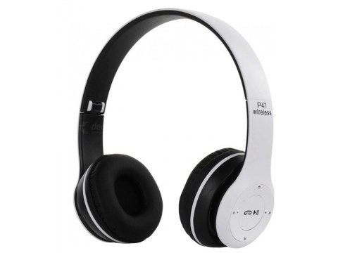 Słuchawki bezprzewodowe p47 bluetooth mikrofon mp3 Słuchawki bezprzewodowe p47 bluetooth mikrofon mp3
