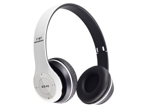 Słuchawki bezprzewodowe p47 bluetooth mikrofon mp3 Słuchawki bezprzewodowe p47 bluetooth mikrofon mp3