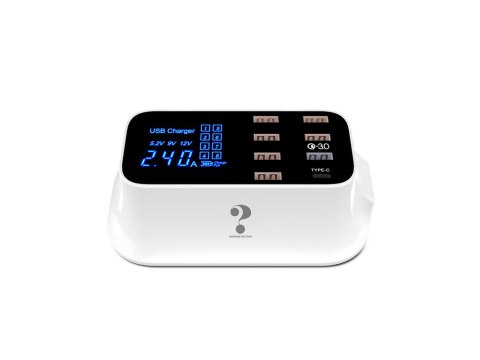 Szybka ładowarka do telefonu 8 x usb qc 3.0 typ c Szybka ładowarka do telefonu 8 x usb qc 3.0 typ c