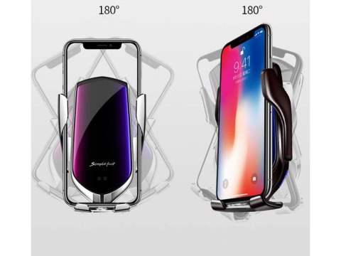 Uchwyt samochodowy na telefon ładowarka indukcyjna Uchwyt samochodowy na telefon ładowarka indukcyjna