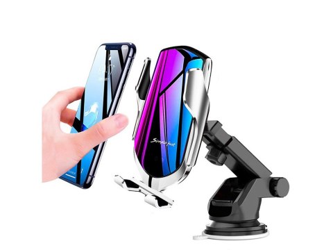 Uchwyt samochodowy na telefon ładowarka indukcyjna Uchwyt samochodowy na telefon ładowarka indukcyjna