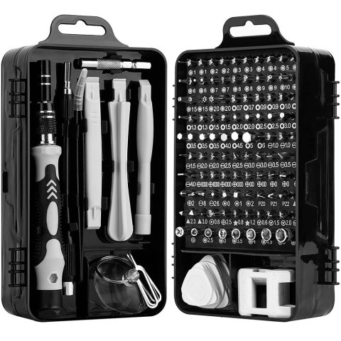 Zestaw precyzyjnych śrubokrętów torx wkrętak 115w1 Zestaw precyzyjnych śrubokrętów torx wkrętak 115w1