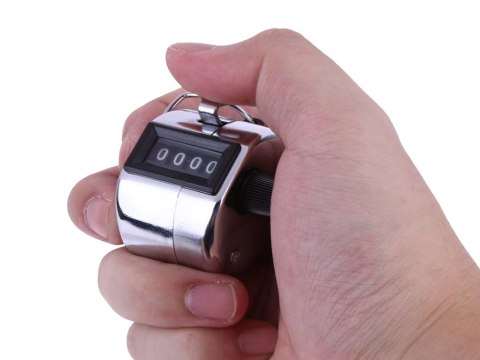 Klikacz ręczny kliker mechaniczny pedometr licznik Klikacz ręczny kliker mechaniczny pedometr licznik