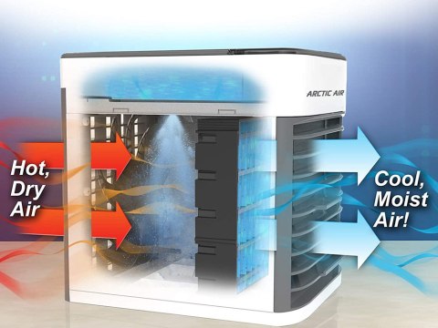 Klimatyzator przenośny arctic air cooler led 3w1 Klimatyzator przenośny arctic air cooler led 3w1