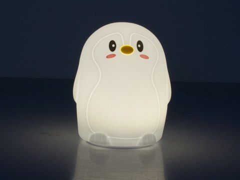Lampka nocna dla dzieci led pingwin rgb pilot usb Lampka nocna dla dzieci led pingwin rgb pilot usb