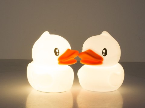 Lampka nocna dla dzieci led rgb kaczka dotyk Lampka nocna dla dzieci led rgb kaczka dotyk
