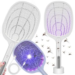 Łapka pułapka lampa owadobójcza uv na muchy komary owady elektryczna