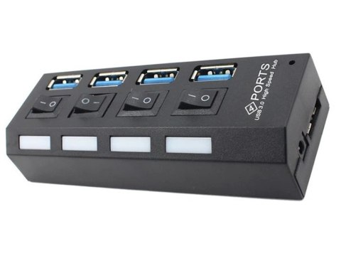 Rozgałęźnik rozdzielacz portów hub usb 4x usb 3.0 Rozgałęźnik rozdzielacz portów hub usb 4x usb 3.0