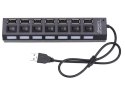 Rozgałęźnik rozdzielacz portów hub usb 7x usb 2.0
