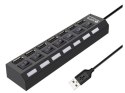 Rozgałęźnik rozdzielacz portów hub usb 7x usb 2.0