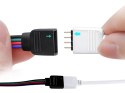 Taśma led 3528 rgb 4,5m wodoodporna pilot zestaw