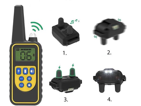 Elektryczna obroża dla psa treningowa 800m pilot Elektryczna obroża dla psa treningowa 800m pilot