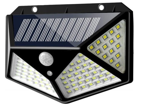 Lampa solarna 100 led z czujnikiem zmierzchu ruchu Lampa solarna 100 led z czujnikiem zmierzchu ruchu